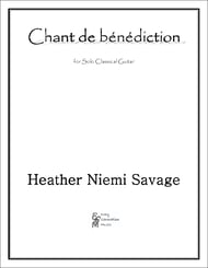 Chant de benediction Guitar and Fretted sheet music cover Thumbnail